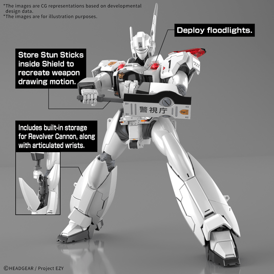 Real Grade 1/48 - Mobile Police Patlabor -  AV-98 Plus Ingram (Ingram Plus)
