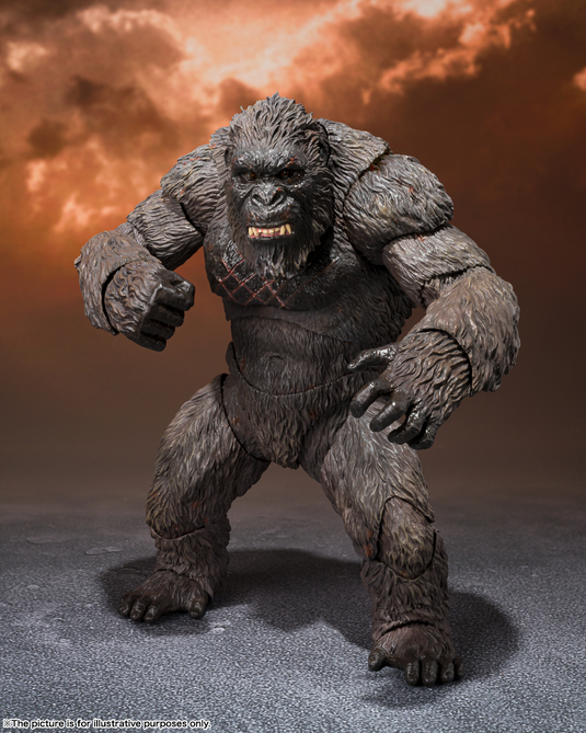Bandai - S.H.Monsterarts Godzilla X Kong (2021) - Kong (Event Exclusive Color Edition)
