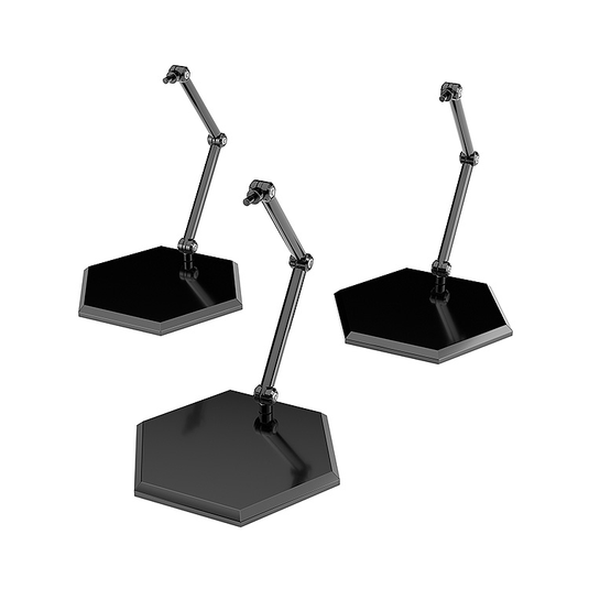 Good Smile Original Products - The Simple Stand (3PCS) (Black) Hex Type