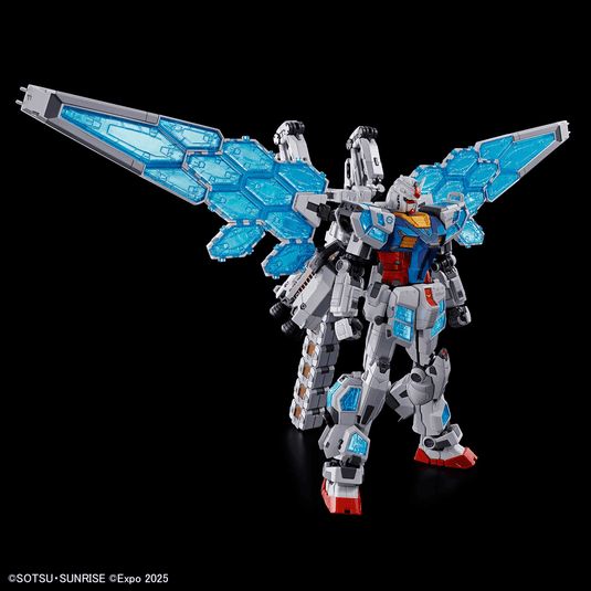 Bandai - 1/144 Mobile Suit Gundam Next Future - RX-78F00/E Gundam (EX-001 G.L.R.S.S. Feather Unit)