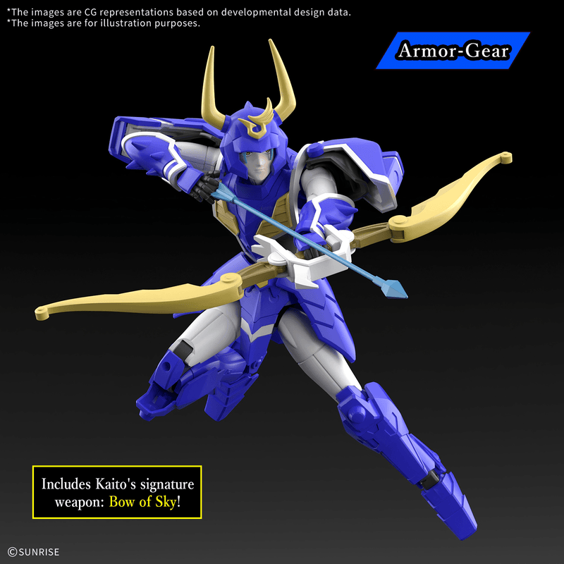 Load image into Gallery viewer, 30 Minutes Fantasy - Yoroi Shinden Samurai Troopers (Ronin Warriors) - Kaito of the Sky
