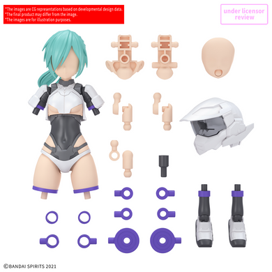 30 Minutes Sisters - Option Parts Set 22 (Turbo Costume Alpha) (Color B)