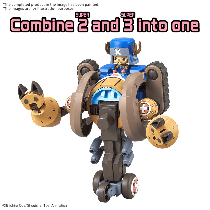Load image into Gallery viewer, Bandai - One Piece - Chopper Robot Super - 2&amp;3 Heavy Armor and Horn Dozer
