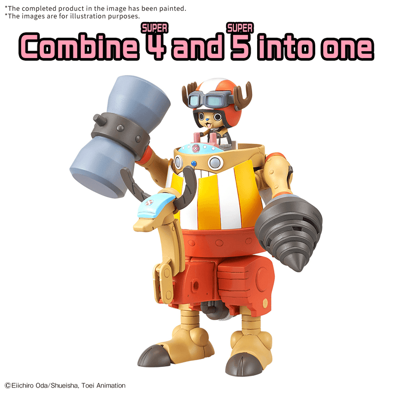 Load image into Gallery viewer, Bandai - One Piece - Chopper Robot Super - 4&amp;5 Kung Fu Tracer and Walk Hopper
