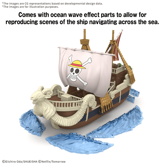 Bandai - A Netflix Series: One Piece - Grand Ship Collection: Going Merry Model Kit