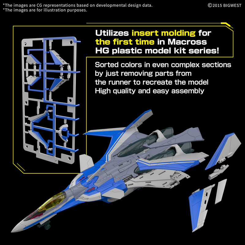 Load image into Gallery viewer, Bandai - HG 1/100 Macross Delta - VF-31J Siegfried (Hayate Immelmann Use) Deluxe Set
