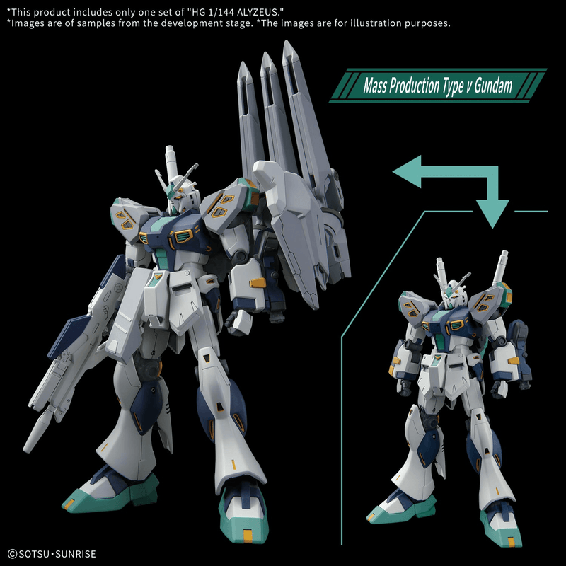 Load image into Gallery viewer, High Grade Mobile Suit Gundam Hathaway: The Sorcery of Nymph Circe 1/144 - Alyzeus

