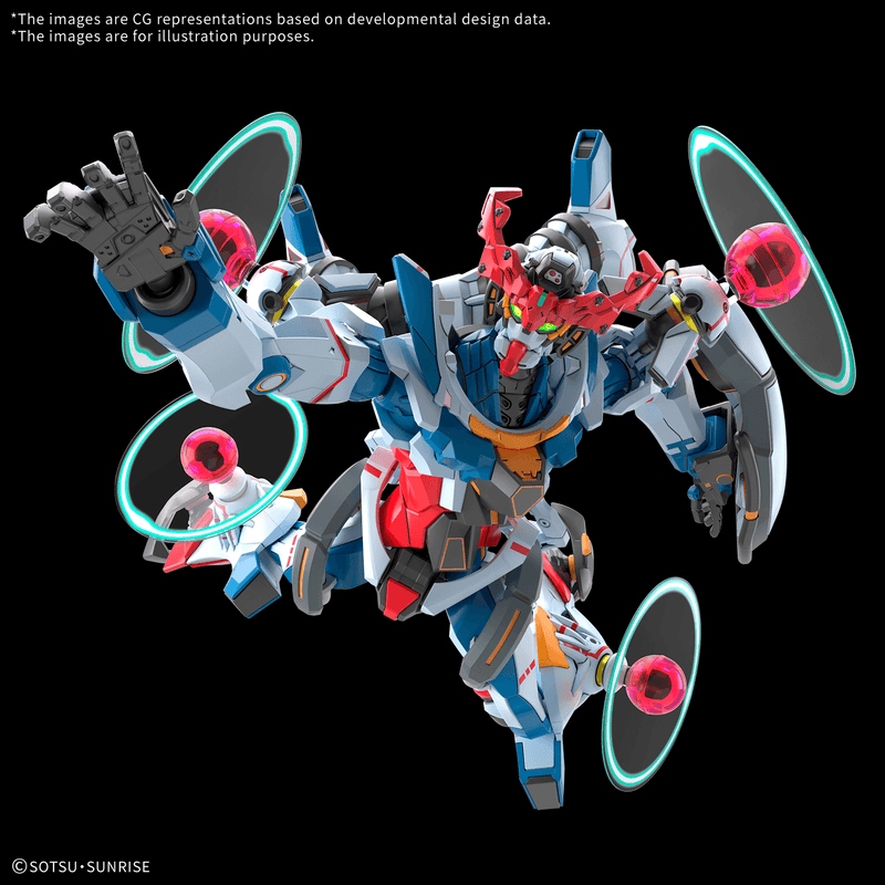 Load image into Gallery viewer, High Grade Mobile Suit Gundam GQuuuuuuX 1/144 - GQuuuuuux (Endymion Unit Awakened)
