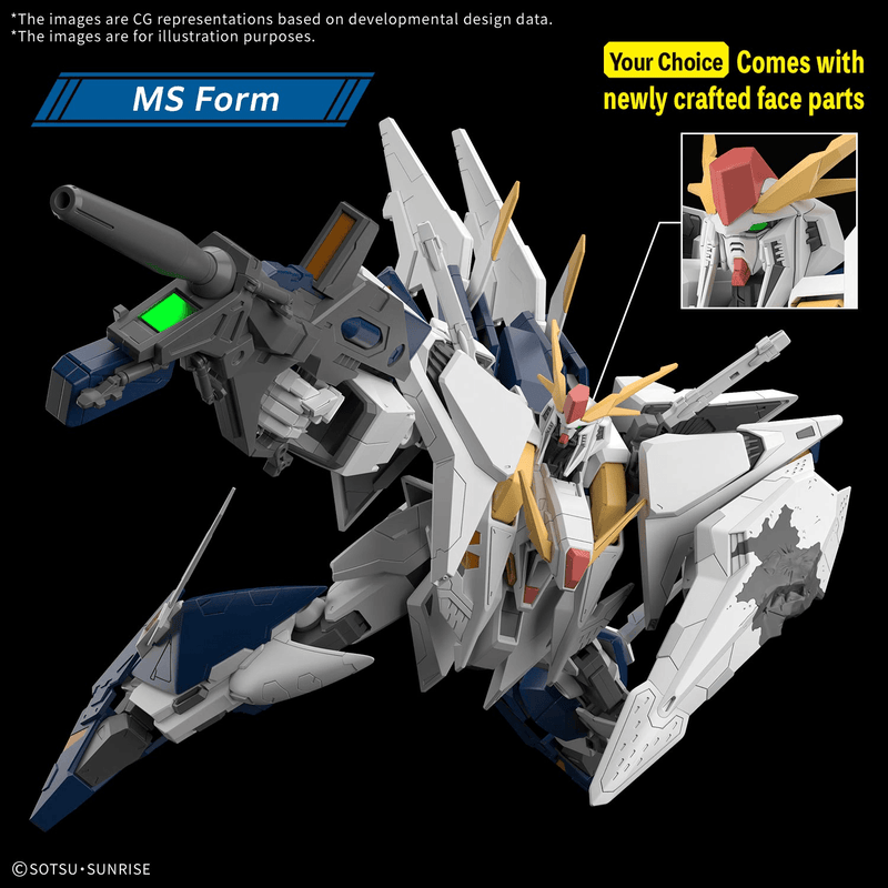 Load image into Gallery viewer, High Grade Mobile Suit Gundam Hathaway: The Sorcery of Nymph Circe 1/144 - Xi Gundam
