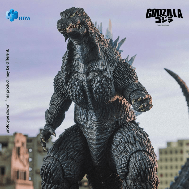 Load image into Gallery viewer, Hiya Toys - Exquisite Basic Series: Godzilla Against Mechagodzilla (2002) - Godzilla (Heat Ray Version)
