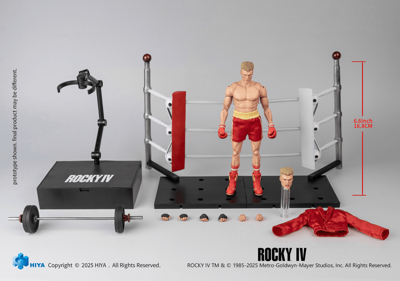 Load image into Gallery viewer, Hiya Toys - Exquisite Super Series: Rocky IV - Ivan 1/12 Scale
