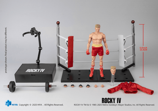 Hiya Toys - Exquisite Super Series: Rocky IV - Ivan 1/12 Scale