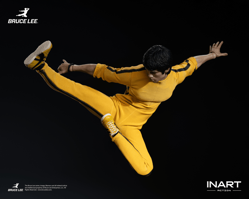 Load image into Gallery viewer, INART - Bruce Lee (Yellow Jumpsuit) 1/12 Scale Figure
