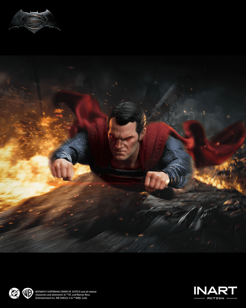Load image into Gallery viewer, INART - Batman V Superman: Dawn of Justice - Superman 1/12 Scale Figure
