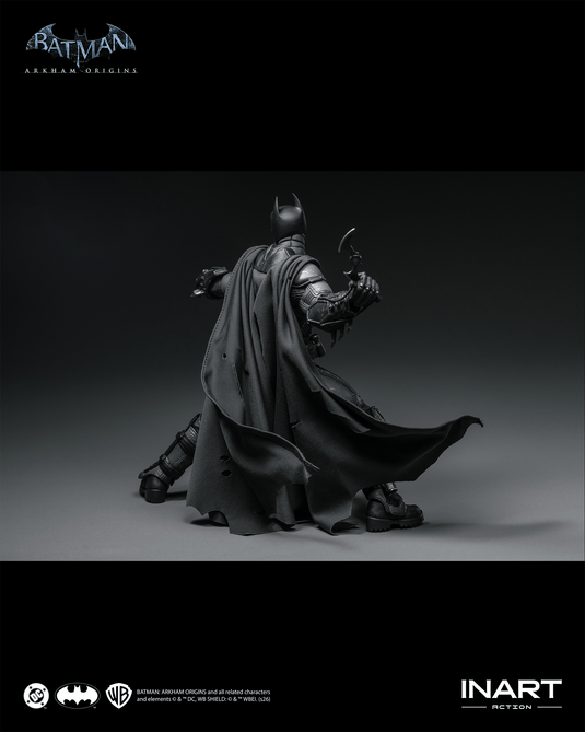 INART - Batman: Arkham Origins - Batman (Battle Damaged Version) 1/12 Scale Figure