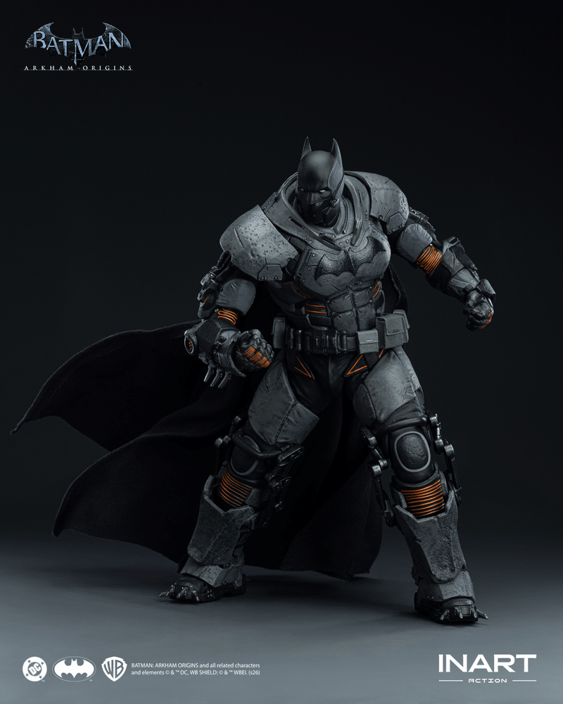 Load image into Gallery viewer, INART - Batman: Arkham Origins - Batman (XE Suit) 1/12 Scale Figure
