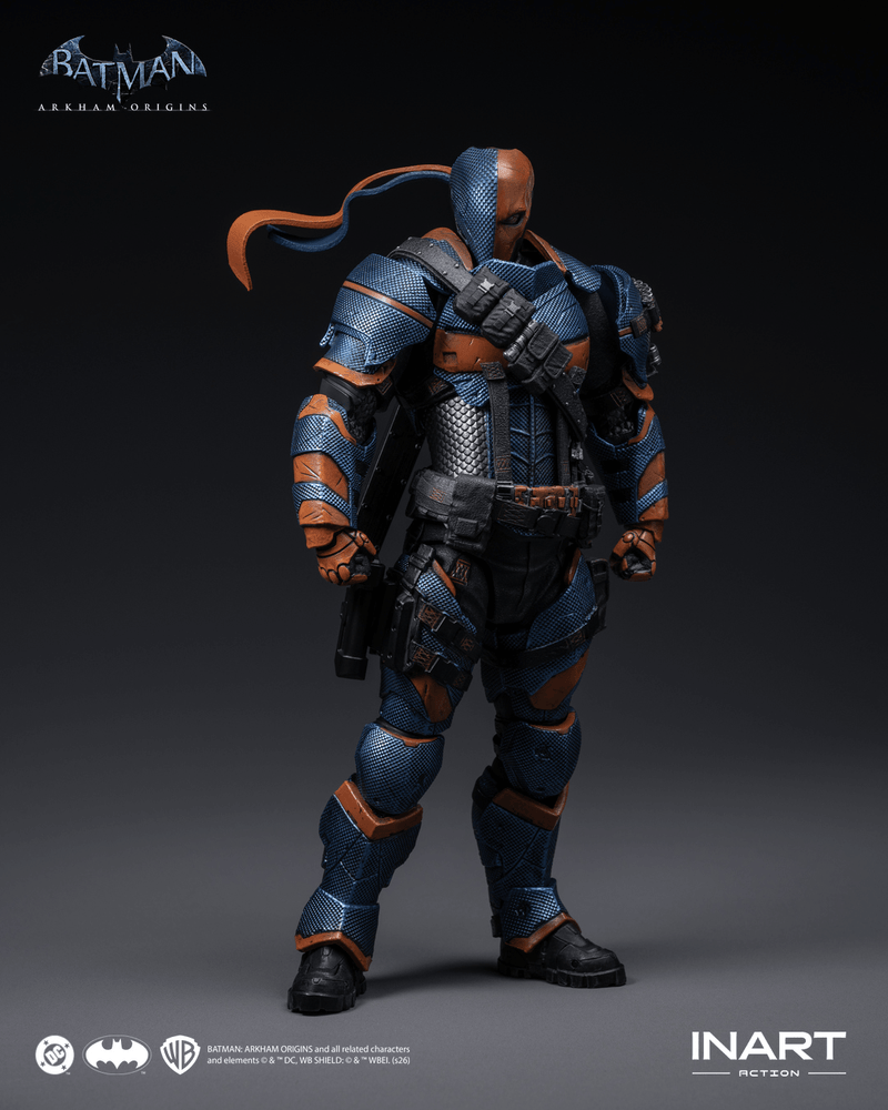 Load image into Gallery viewer, INART - Batman: Arkham Origins - Deathstroke 1/12 Scale Figure
