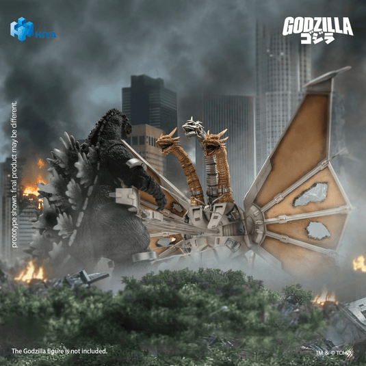 Hiya Toys - Exquisite Basic Series: Godzilla VS King Ghidorah (1991) - Mecha King Ghidorah (Battle Damaged)