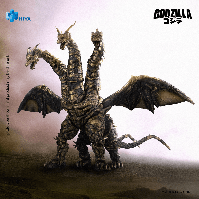 Load image into Gallery viewer, Hiya Toys - Exquisite Basic Series: Godzilla Final Wars (2004) - Keizer Ghidorah
