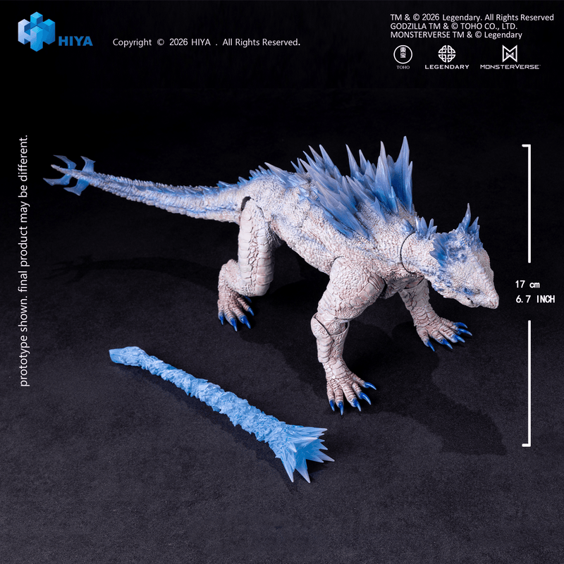 Load image into Gallery viewer, Hiya Toys - Exquisite Basic Series: Godzilla VS Kong The New Empire - Frost Bite Blast Shimo
