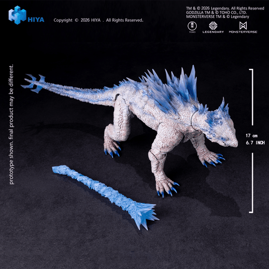 Hiya Toys - Exquisite Basic Series: Godzilla VS Kong The New Empire - Frost Bite Blast Shimo