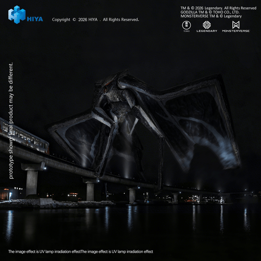 Hiya Toys - Exquisite Basic Series: Godzilla (2014) - Male and Female Muto Set