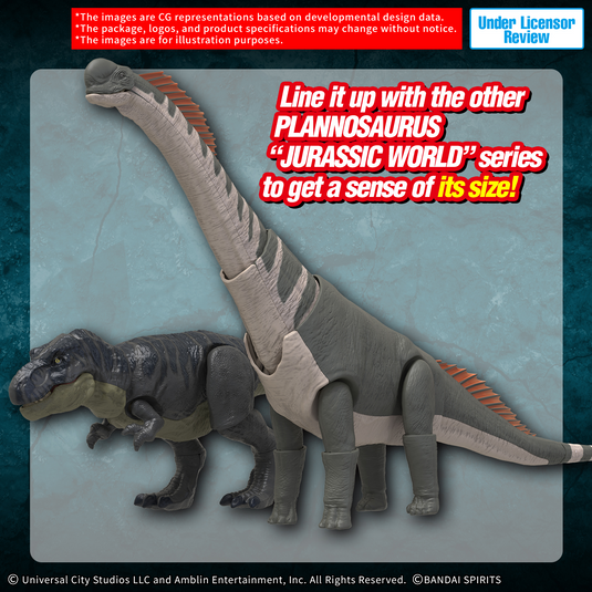 Bandai - Plannosaurus - Jurassic World: Rebirth - Titanosaurus
