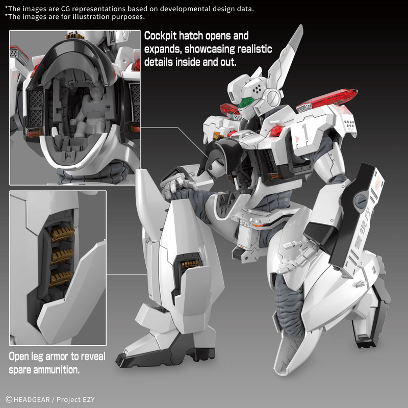 Load image into Gallery viewer, Real Grade 1/48 - Mobile Police Patlabor -  AV-98 Plus Ingram (Ingram Plus)
