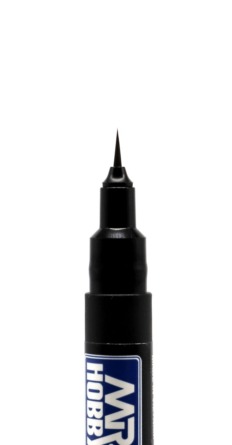 Load image into Gallery viewer, Mr Hobby - Super Fine Tip Brush Pen Black
