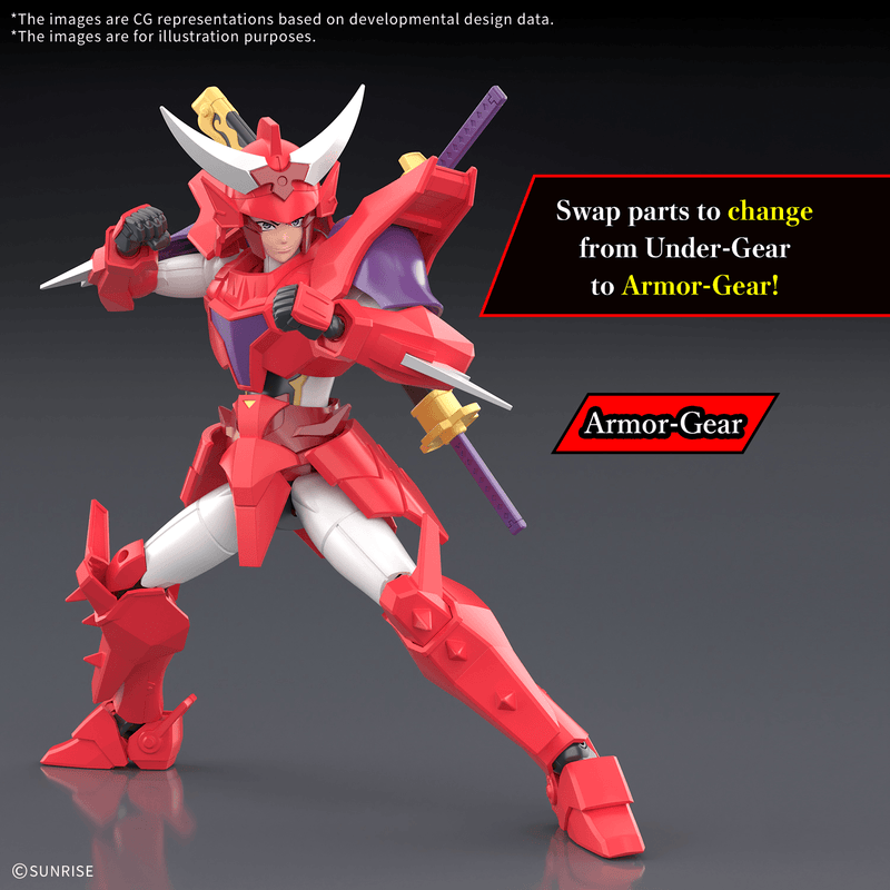 Load image into Gallery viewer, 30 Minutes Fantasy - Yoroi Shinden Samurai Troopers (Ronin Warriors) - Gai of the Heat
