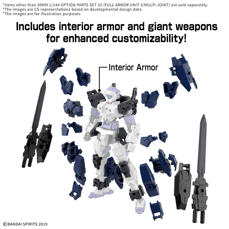 Load image into Gallery viewer, 30 Minutes Missions - Option Parts Set 25 (Full Armor Unit/Multi-Joint)
