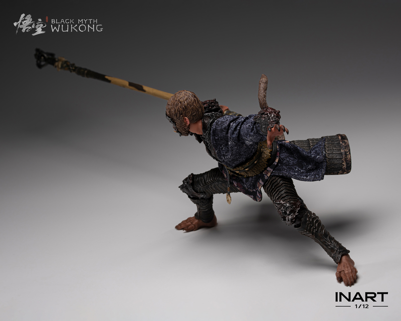 Load image into Gallery viewer, INART - Black Myth: Wukong - The Destined One in the Bronze Armor Set (Standard) 1/12 Scale Figure
