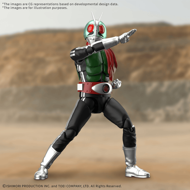 Load image into Gallery viewer, Bandai - Figure Rise Standard - Kamen Rider - Kamen Rider New No.
