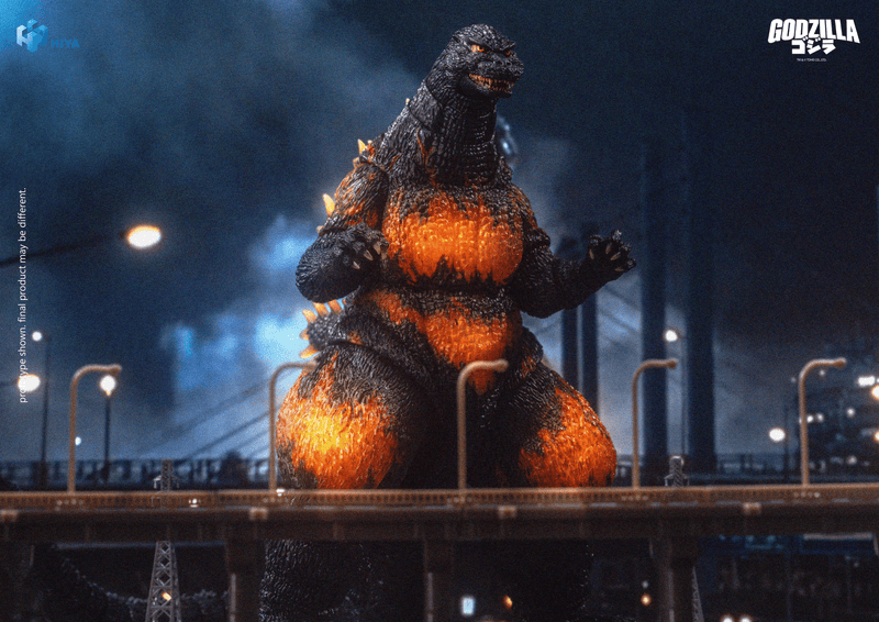 Load image into Gallery viewer, Hiya Toys - Exquisite Basic Series: Godzilla VS Destroyah (1995) - Burning Godzilla
