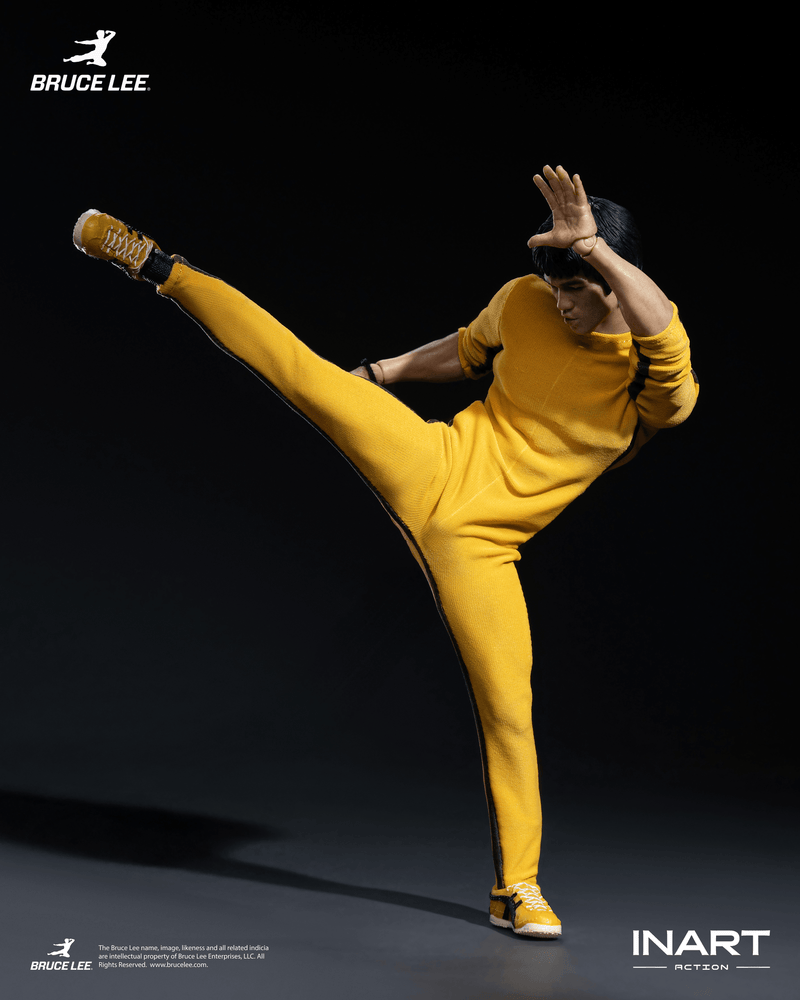 Load image into Gallery viewer, INART - Bruce Lee (Yellow Jumpsuit) 1/12 Scale Figure
