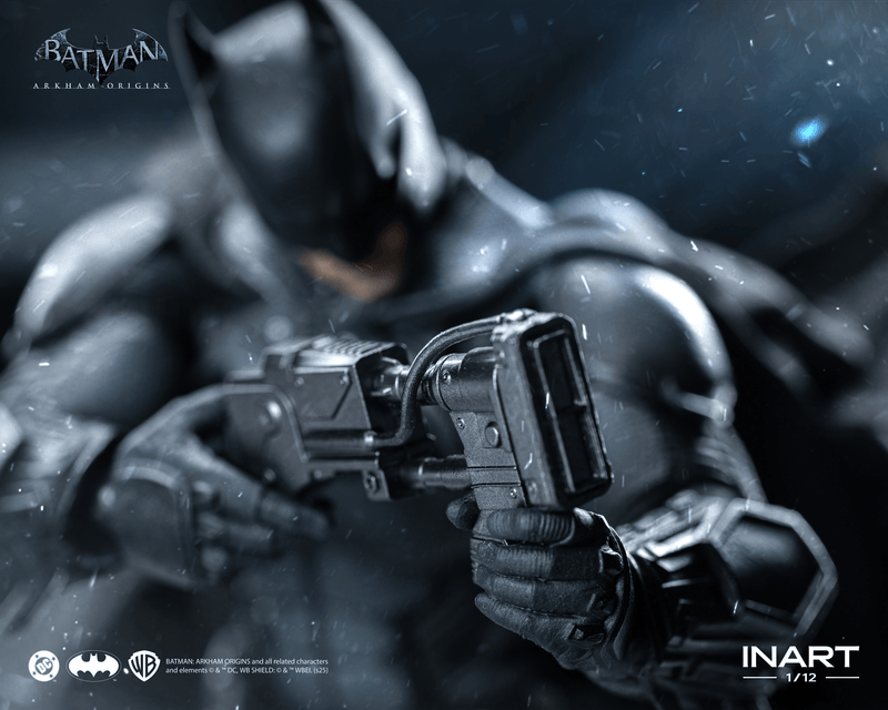 Load image into Gallery viewer, INART - Batman: Arkham Origins - Batman 1/12 Scale Figure
