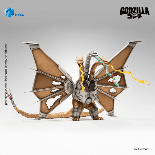 Hiya Toys - Exquisite Basic Series: Godzilla VS King Ghidorah (1991) - Mecha King Ghidorah (Battle Damaged)