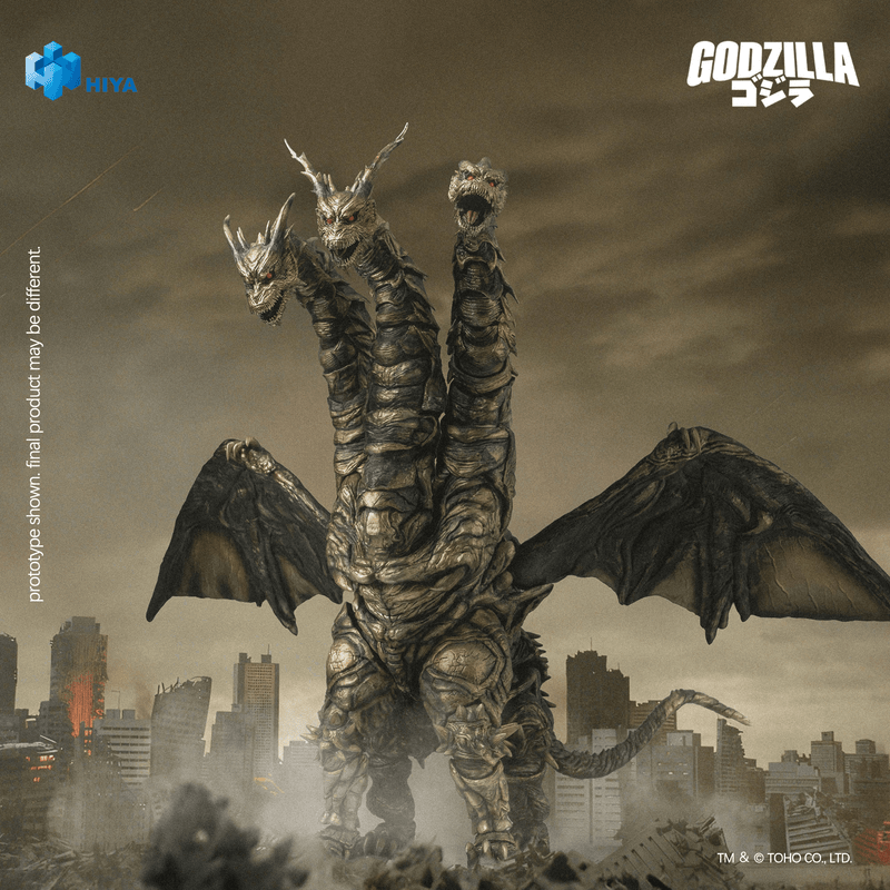 Load image into Gallery viewer, Hiya Toys - Exquisite Basic Series: Godzilla Final Wars (2004) - Keizer Ghidorah
