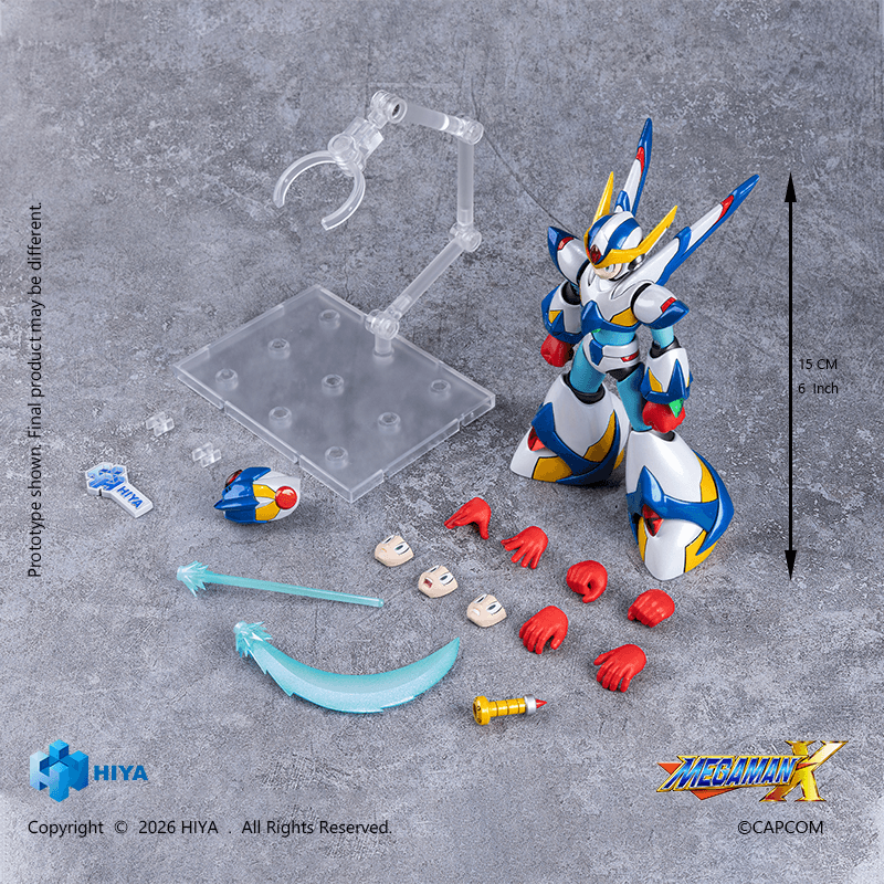 Load image into Gallery viewer, Hiya Toys - Exquisite Basic Series: Mega Man X - X (Falcon Armor Version)
