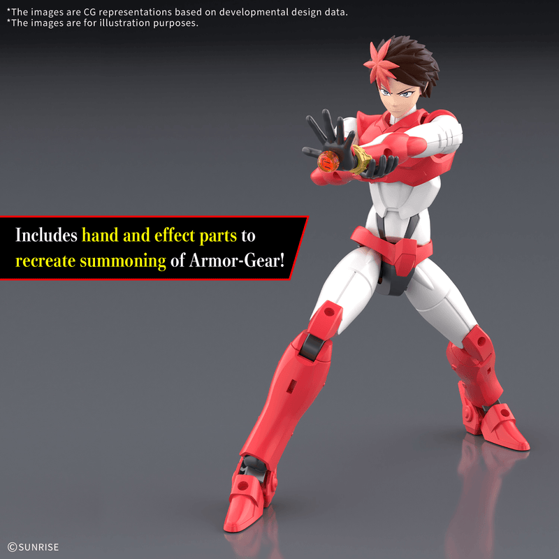 Load image into Gallery viewer, 30 Minutes Fantasy - Yoroi Shinden Samurai Troopers (Ronin Warriors) - Gai of the Heat
