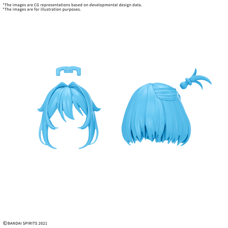 Load image into Gallery viewer, 30 Minutes Sisters - Option Hairstyle Parts Vol. 13: Medium Hair 7 (Blue 2)
