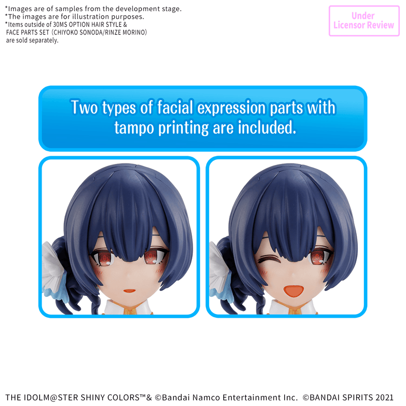 Load image into Gallery viewer, 30 Minutes Sisters - Option Hairstyle and Face Parts Set - Chiyoko Sonoda/Rinze Morino (THE iDOLM@STER - Shiny Colors)
