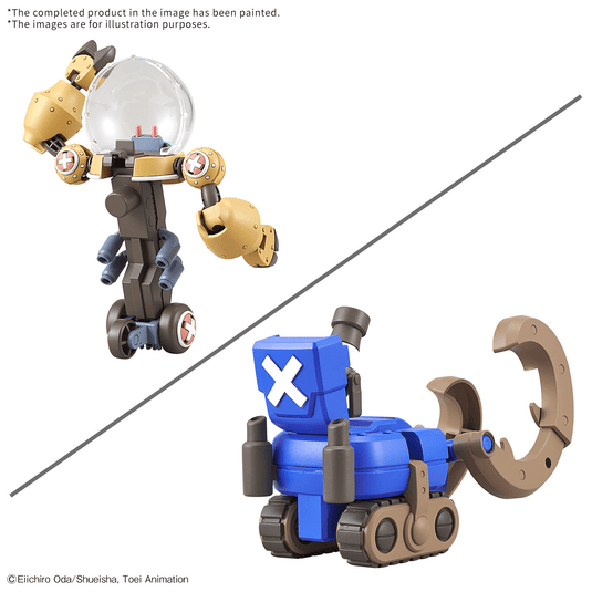 Bandai - One Piece - Chopper Robot Super - 2&3 Heavy Armor and Horn Dozer