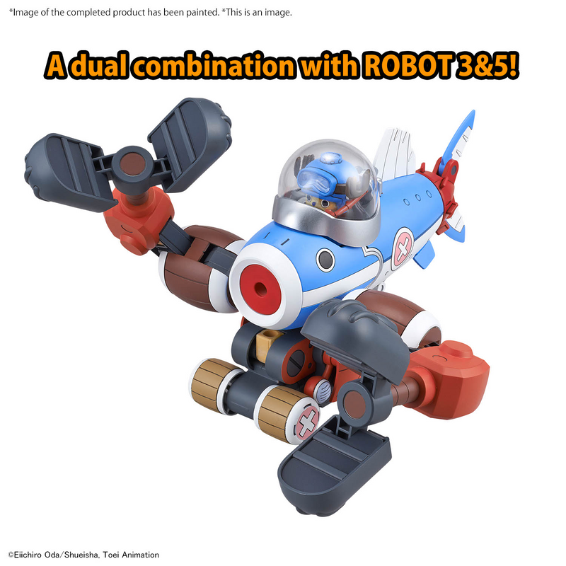Load image into Gallery viewer, Bandai - One Piece - Chopper Robot - 3&amp;5 Chopper Submarine and Chopper Crane
