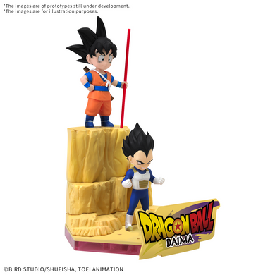 Bandai - Dragon Ball Daima Model Kit - Son Goku (Mini) & Vegeta (Mini)