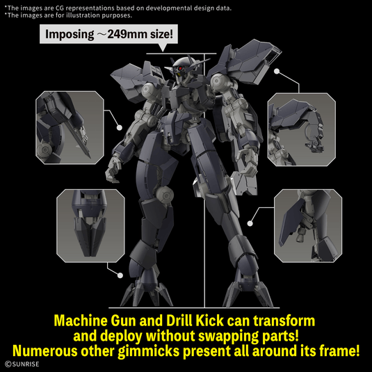 Bandai - 1/100 Full Mechanics - Graze Ein