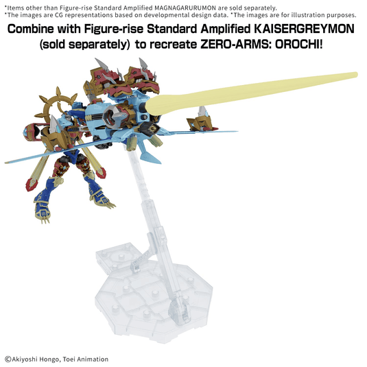 Digimon - Figure Rise Standard: Magnagarurumon (Amplified)