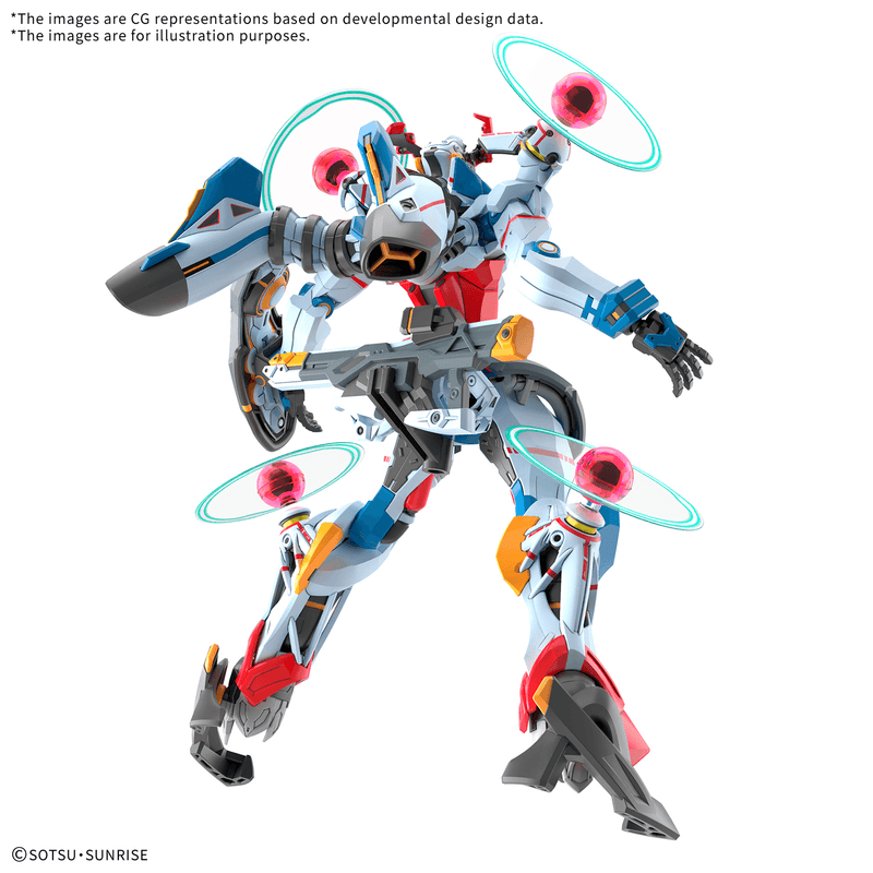 Load image into Gallery viewer, High Grade Mobile Suit Gundam GQuuuuuuX 1/144 - GQuuuuuux (Endymion Unit Awakened)
