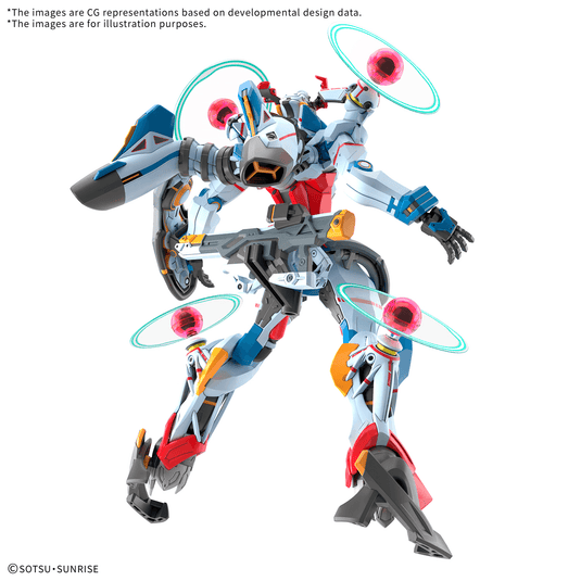 High Grade Mobile Suit Gundam GQuuuuuuX 1/144 - GQuuuuuux (Endymion Unit Awakened)