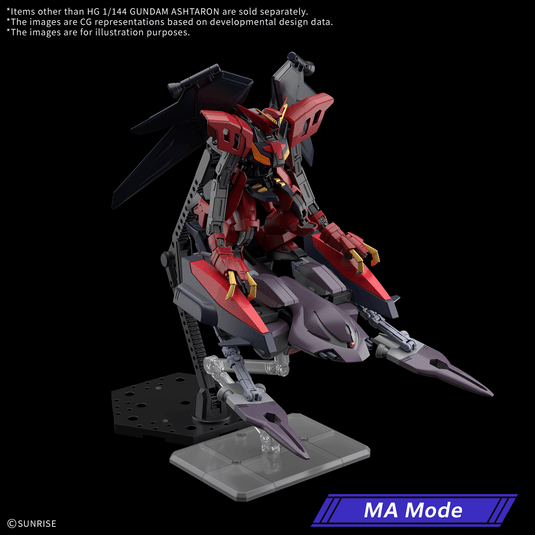 High Grade 1/144 - After War Gundam X - Gundam Ashtaron